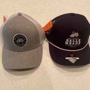 Two NWT golf caps hats